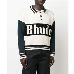 하이스트릿 RHUDE 남녀공용 라펠 스웨터(2컬) 초이스디자인,남녀공용쇼핑몰